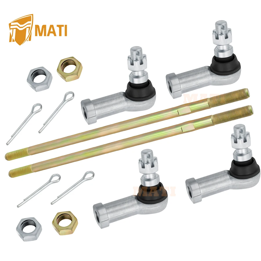 M MATI Left & Right Tie Rod Ends Kit for Honda Foreman 450 TRX450FE TRX450FM 1998-2004 53157-HM5-A11 53158-HP0-A01 53158-HP5-003
M MATI Left & Right Tie Rod Ends Kit for Honda Foreman 450 TRX450FE TRX450FM 1998-2004 53157-HM5-A11 53158-HP0-A01 53158-HP5-003