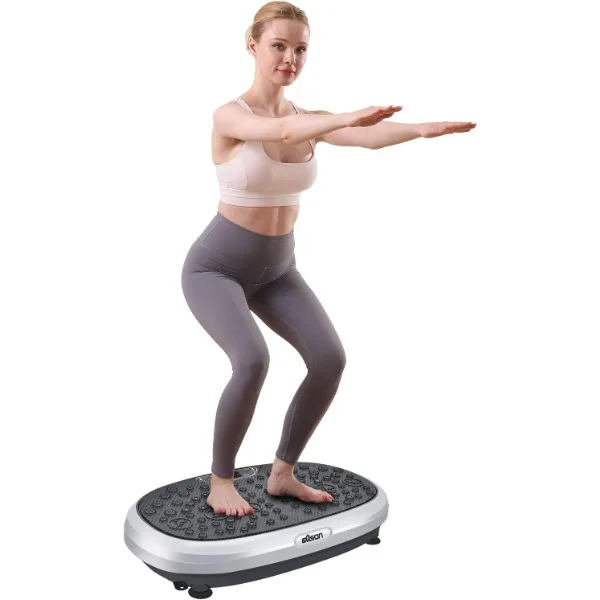 Вибрационная пластина EILISON FitMax 3D XL, тренажер для упражнений, платформа вибрации для всего тела
Вибрационная пластина EILISON FitMax 3D XL, тренажер для упражнений, платформа вибрации для всего тела