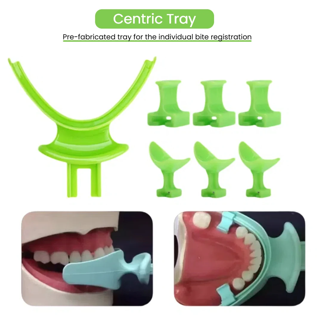 Dental Centric Trays BPS Tray Frame Cut UTS FCB Facebow Articulator BPS Edentulous Biofunctional Prosthetic System
Dental Centric Trays BPS Tray Frame Cut UTS FCB Facebow Articulator BPS Edentulous Biofunctional Prosthetic System