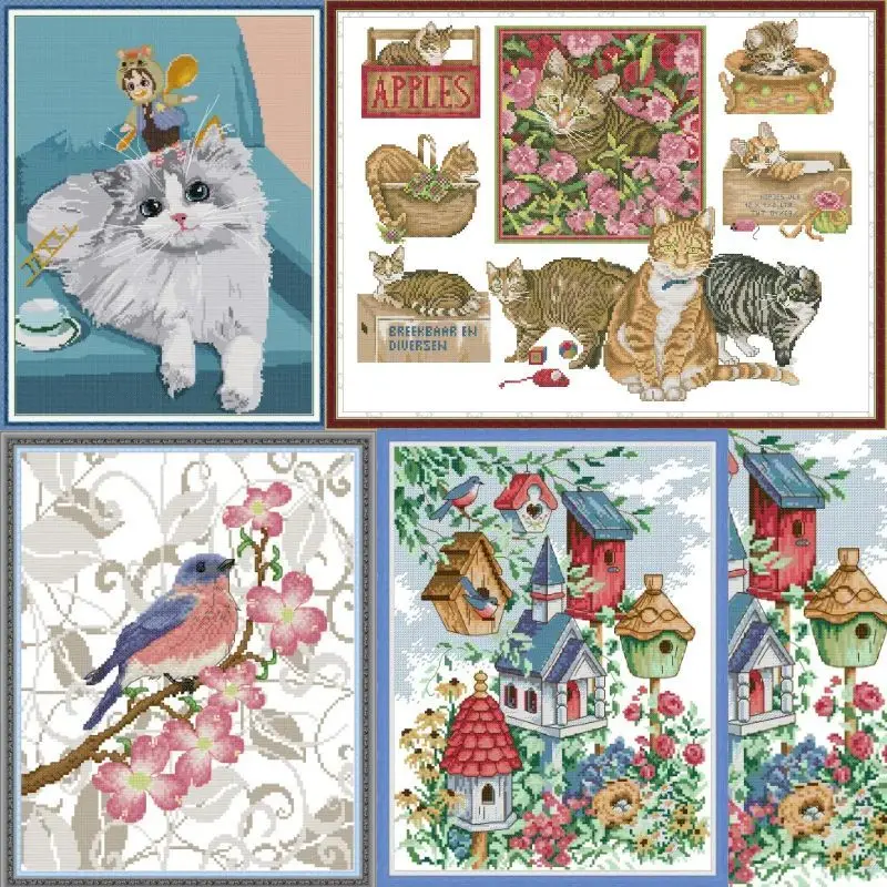 Животные HHDA24-Soulgift, набор для вышивки крестом с предварительной печатью, легкий узор, набор для вышивки из штампованной ткани Aida, легко следовать на рекомендую
Животные HHDA24-Soulgift, набор для вышивки крестом с предварительной печатью, легкий узор, набор для вышивки из штампованной ткани Aida, легко следовать на рекомендую