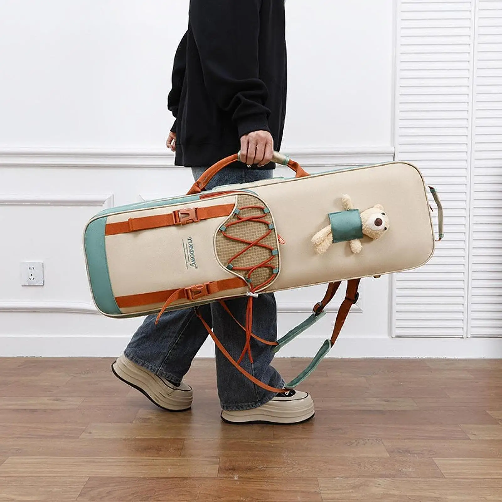 Полноразмерный футляр для скрипки 4/4, стильный, модный, легкий, прочный, с задним ремешком и ручкой, практичная сумка для скрипки, дорожная сумка 
Полноразмерный футляр для скрипки 4/4, стильный, модный, легкий, прочный, с задним ремешком и ручкой, практичная сумка для скрипки, дорожная сумка