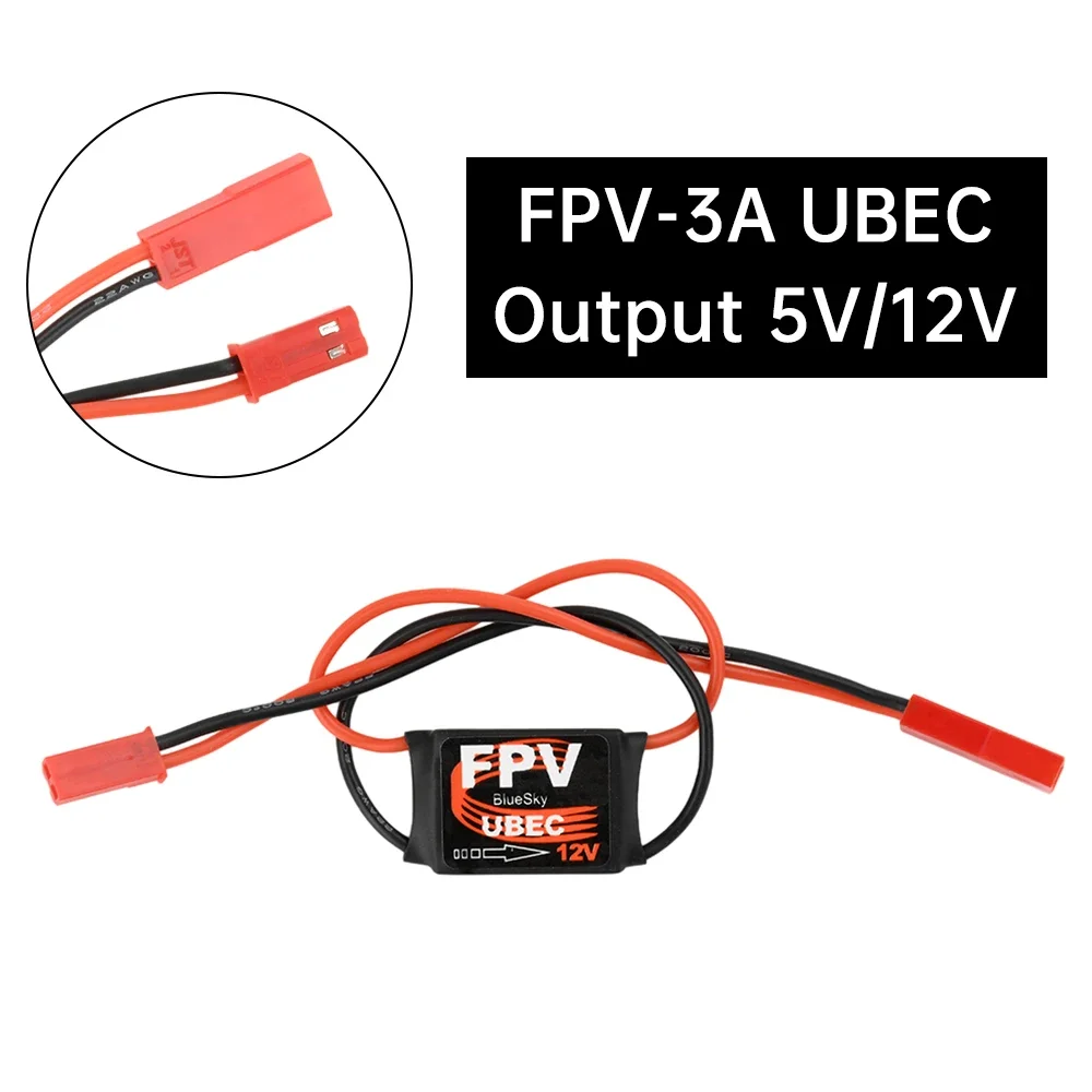 DC-DC Converter Step Down Module 3A UBEC 3A 5V / 12V BEC Mini BEC For RC Airplane Quadcopter Cameras Brushless Gimbals
DC-DC Converter Step Down Module 3A UBEC 3A 5V / 12V BEC Mini BEC For RC Airplane Quadcopter Cameras Brushless Gimbals