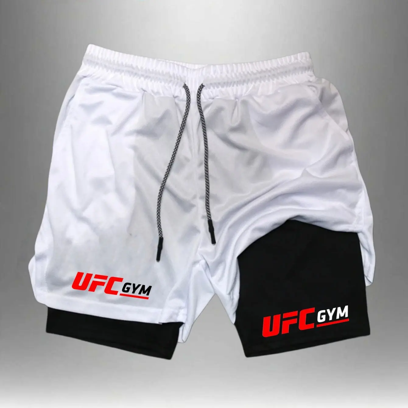 Men Running Shorts 2 in 1 Double-deck Sport Shorts Sportswear Gym Fitness Short Pants Training Jogging Bottom Men's Clothing
Men Running Shorts 2 in 1 Double-deck Sport Shorts Sportswear Gym Fitness Short Pants Training Jogging Bottom Men's Clothing