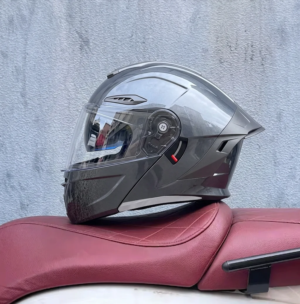Motorcycle Helmet Full Face Motocross Helmet Racing Sport Bike Helmet DOT Anti-Fog Dual Visor Safety Gear Modular Helmet
Motorcycle Helmet Full Face Motocross Helmet Racing Sport Bike Helmet DOT Anti-Fog Dual Visor Safety Gear Modular Helmet