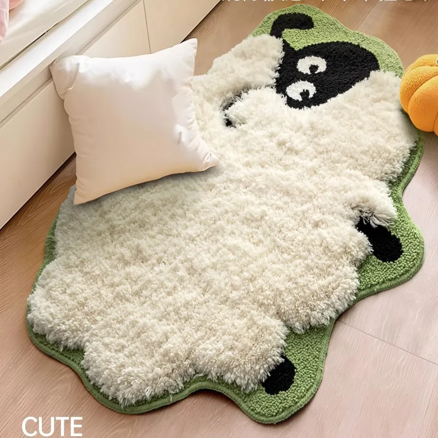 Cute Healing Pet Carpet 5D Sheep for Kids Children Living Room Imitation Cashmere Area Rug Bedside Blanket Door Mat Floor Mat
Cute Healing Pet Carpet 5D Sheep for Kids Children Living Room Imitation Cashmere Area Rug Bedside Blanket Door Mat Floor Mat
