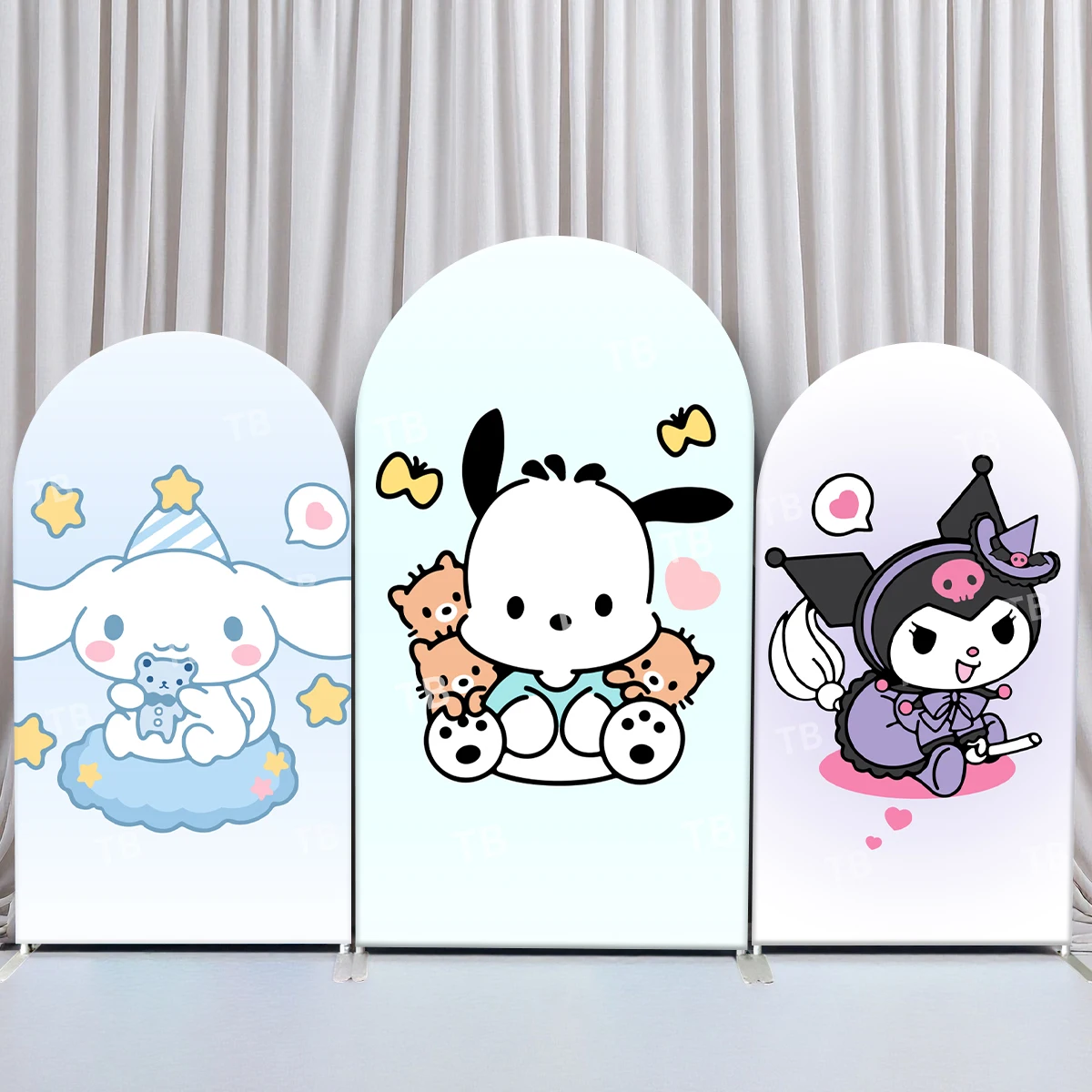 TB Sanrio Hello Kitty Kuromi Arch Backdrop Cover for Kids Birthday Party Decoration Baby Shower Photography Background Wall Prop
TB Sanrio Hello Kitty Kuromi Arch Backdrop Cover for Kids Birthday Party Decoration Baby Shower Photography Background Wall Prop