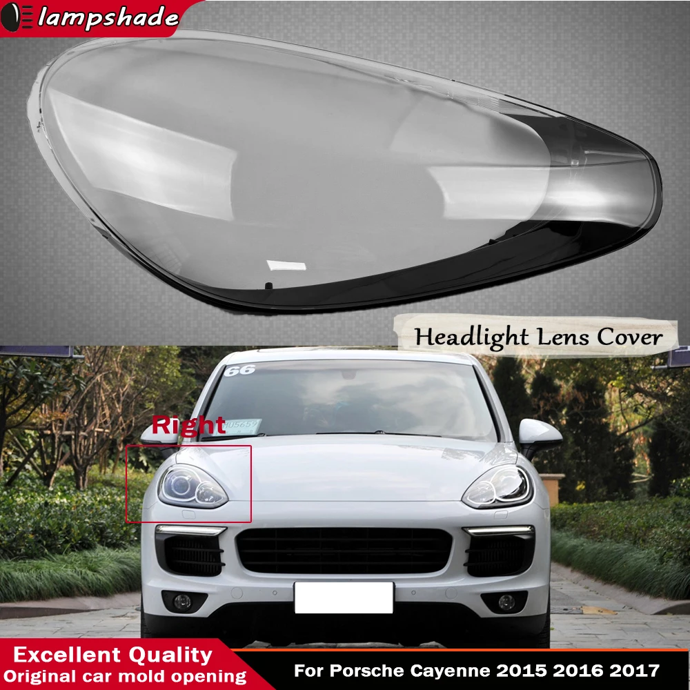 Front Headlamp Cover For Porsche Cayenne 2015 2016 2017 Transparent Headlight Shell Replace Original Lampshade Plexiglass
Front Headlamp Cover For Porsche Cayenne 2015 2016 2017 Transparent Headlight Shell Replace Original Lampshade Plexiglass
