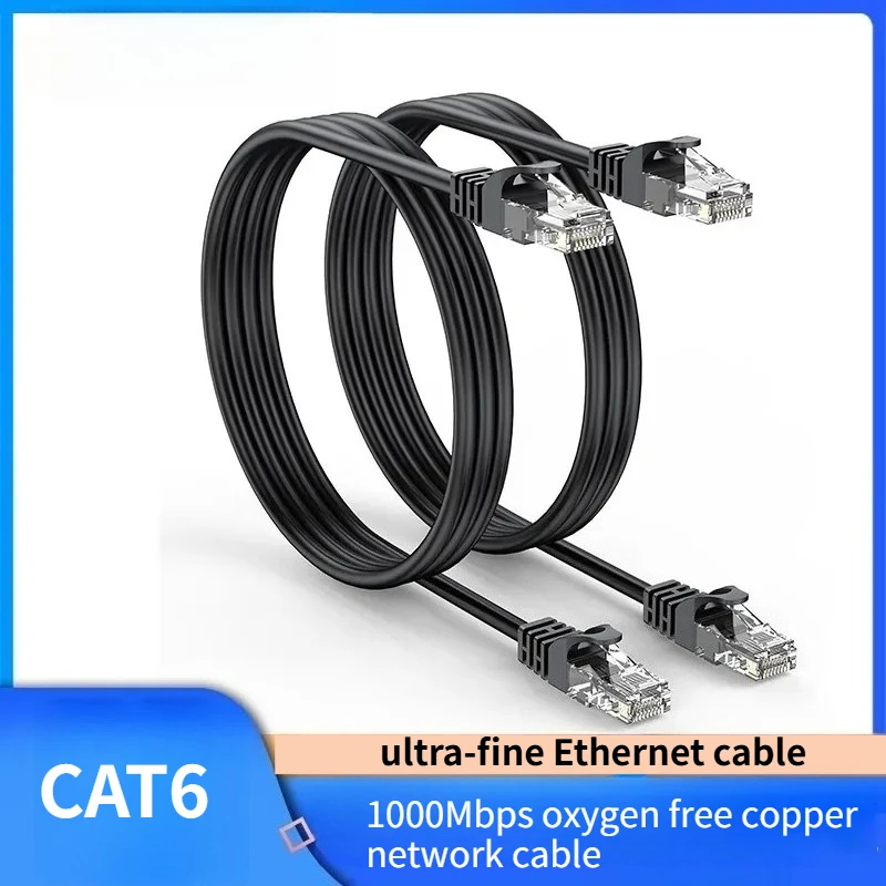 CAT6A ultra-fine Ethernet cable, unshielded and environmentally friendly PVC oxygen free copper 1000Mbps network cable
CAT6A ultra-fine Ethernet cable, unshielded and environmentally friendly PVC oxygen free copper 1000Mbps network cable