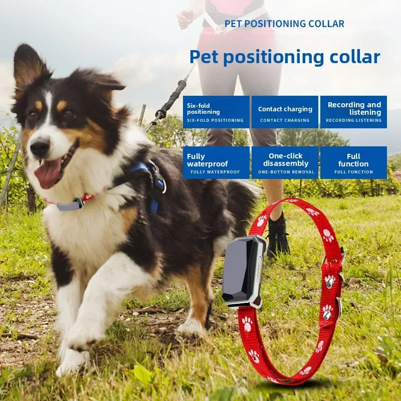 Mini pet anti-lost tracker GPS precise positioning,electronic fence historical track universal collar for cats and dogs
Mini pet anti-lost tracker GPS precise positioning,electronic fence historical track universal collar for cats and dogs
