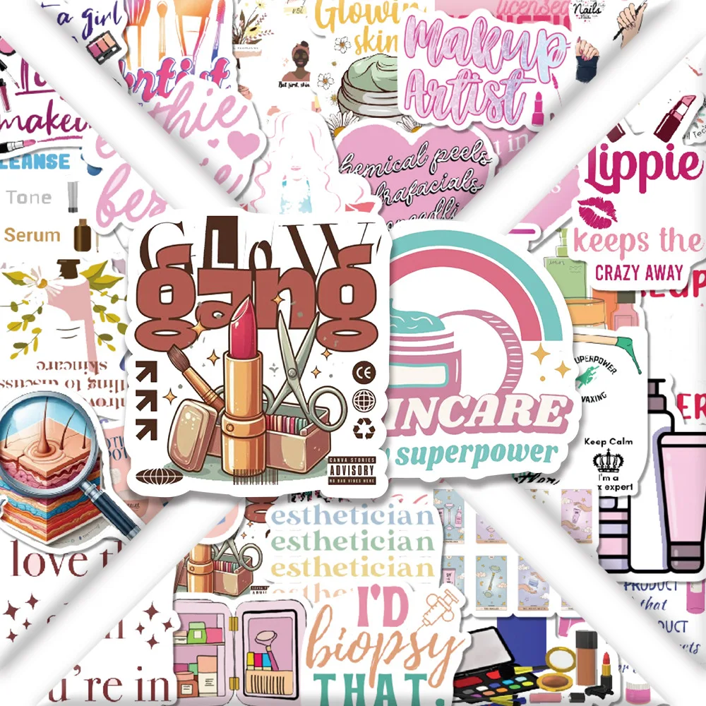 10/60PCS Beautician Profession Graffiti Sticker Funny Cartoon Decal DIY Luggage Guitar Skateboard Waterproof Sticker Kid Toys
10/60PCS Beautician Profession Graffiti Sticker Funny Cartoon Decal DIY Luggage Guitar Skateboard Waterproof Sticker Kid Toys