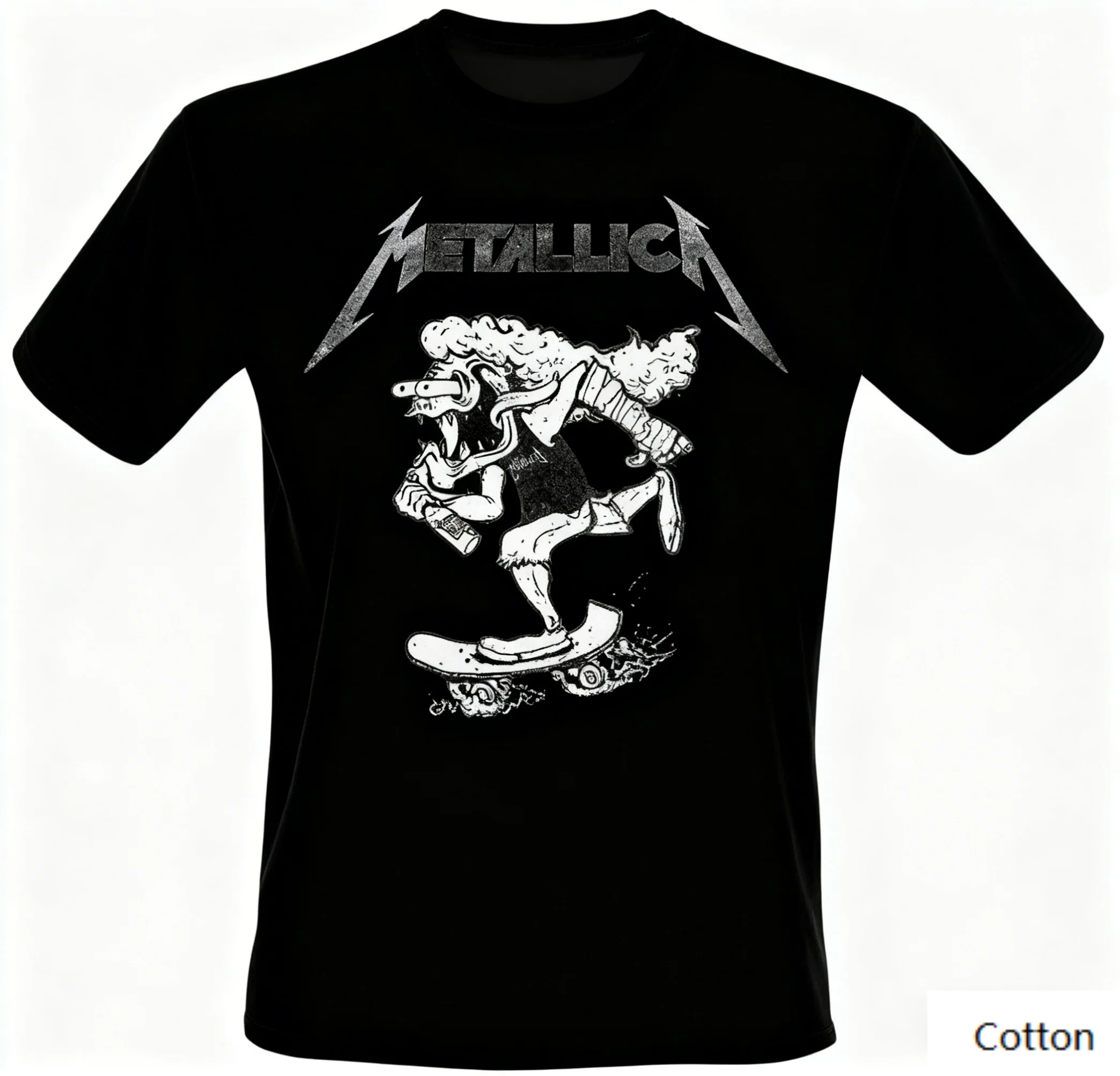 Футболка с героями мультфильмов Metallica Skate, винтажная рок-футболка, Must-have for Those Who Prefer Early Thrash Metal Band Fashion
Футболка с героями мультфильмов Metallica Skate, винтажная рок-футболка, Must-have for Those Who Prefer Early Thrash Metal Band Fashion