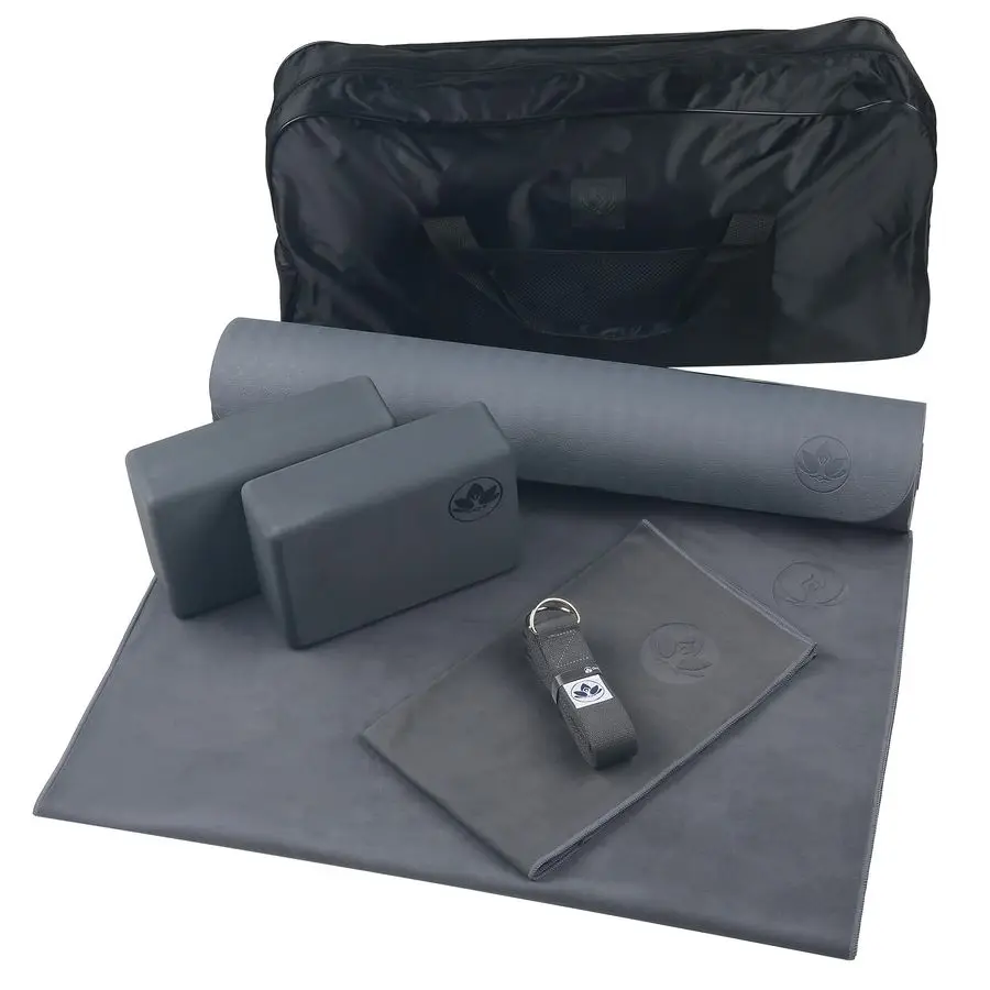 7 Piece Yoga Kit for Women amp Men, 6mm Cushioned Mat, 2 Blocks, Strap, Mat and Hand Towels amp Carrying Bag Starter Yoga Set, A
7 Piece Yoga Kit for Women amp Men, 6mm Cushioned Mat, 2 Blocks, Strap, Mat and Hand Towels amp Carrying Bag Starter Yoga Set, A