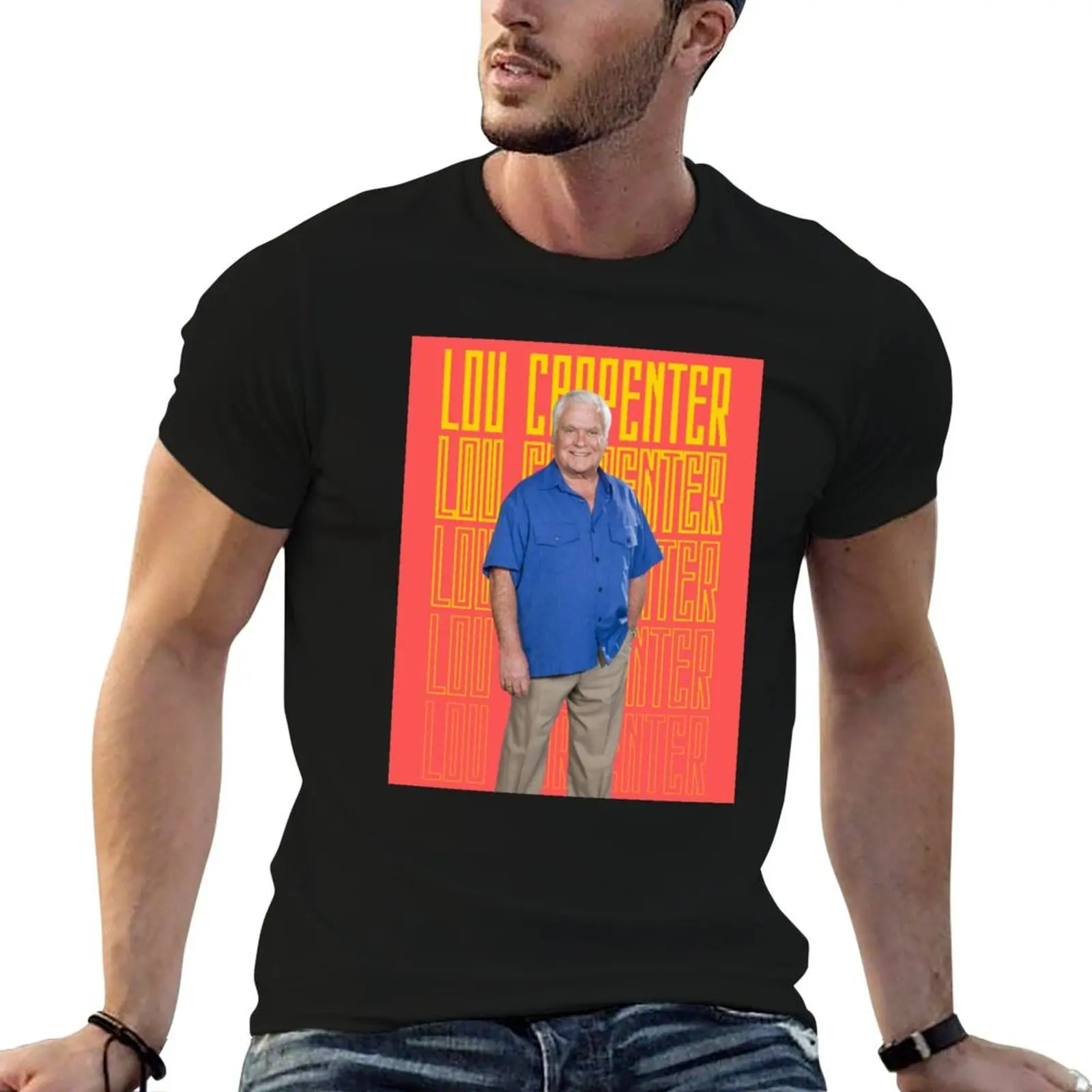Lou Carpenter T-Shirt men t shirt cotton 100% t shirt man designer graphic t shirts for man T-shirt
Lou Carpenter T-Shirt men t shirt cotton 100% t shirt man designer graphic t shirts for man T-shirt