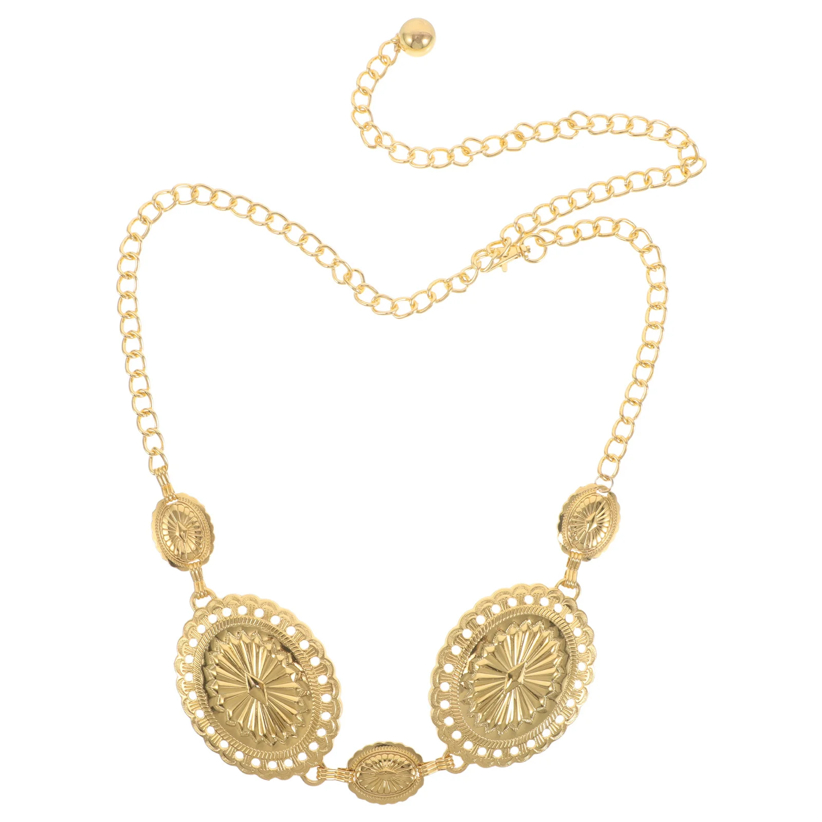 Bohemian Waist Chain For Women Golden Metal Adjustable Belt Western Dress Accessory Country Concert Fashion Retro Body Chain
Bohemian Waist Chain For Women Golden Metal Adjustable Belt Western Dress Accessory Country Concert Fashion Retro Body Chain