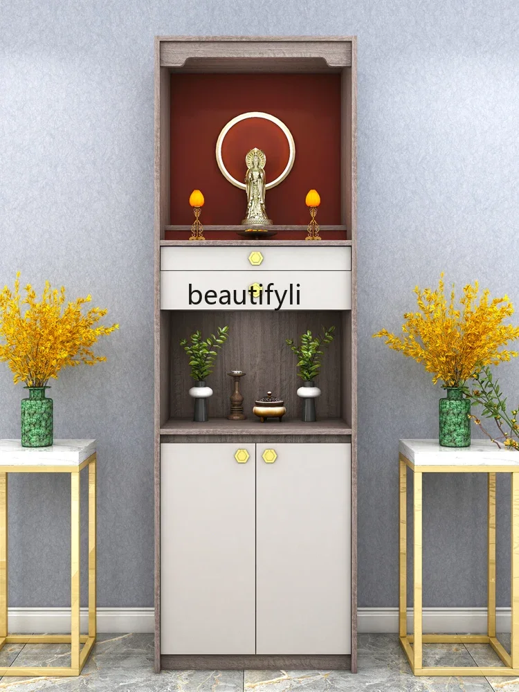 V Buddha Niche Modern Clothes Closet Altar Home Altar Cabinet Guanyin with Door Buddha Cabinet Light Luxury
V Buddha Niche Modern Clothes Closet Altar Home Altar Cabinet Guanyin with Door Buddha Cabinet Light Luxury