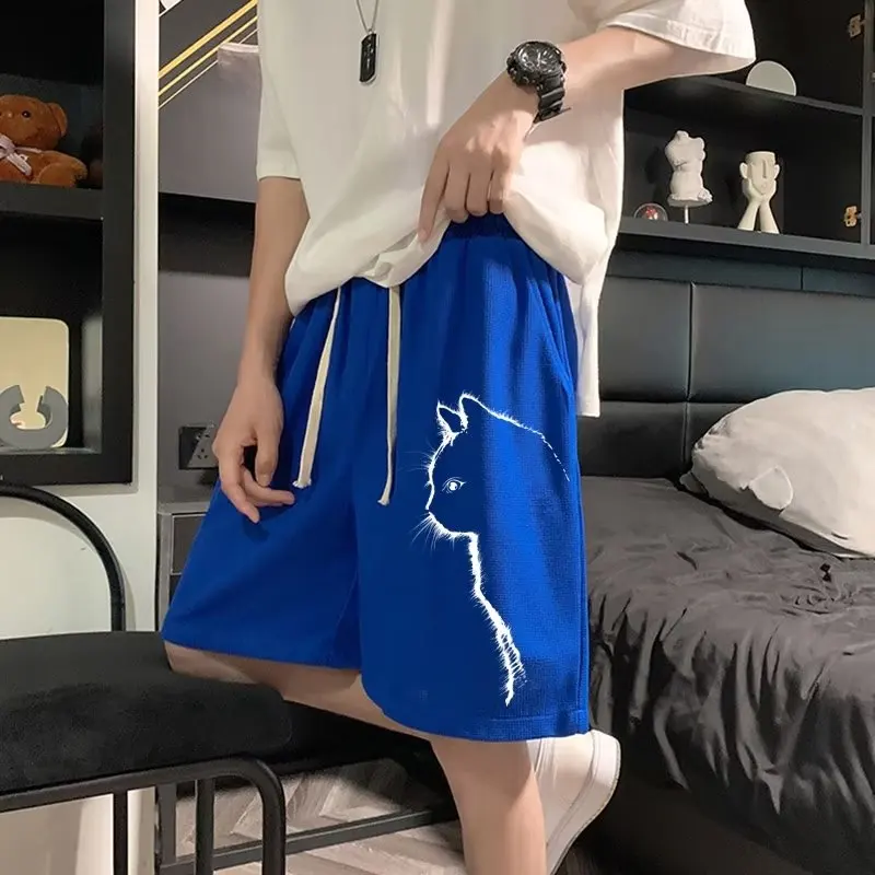 Summer Loose Baskeall orts Men's Spor Straight Leg Casual Pants Big Size 250 Pou Trendy Brand Pure Color Five-Point
Summer Loose Baskeall orts Men's Spor Straight Leg Casual Pants Big Size 250 Pou Trendy Brand Pure Color Five-Point