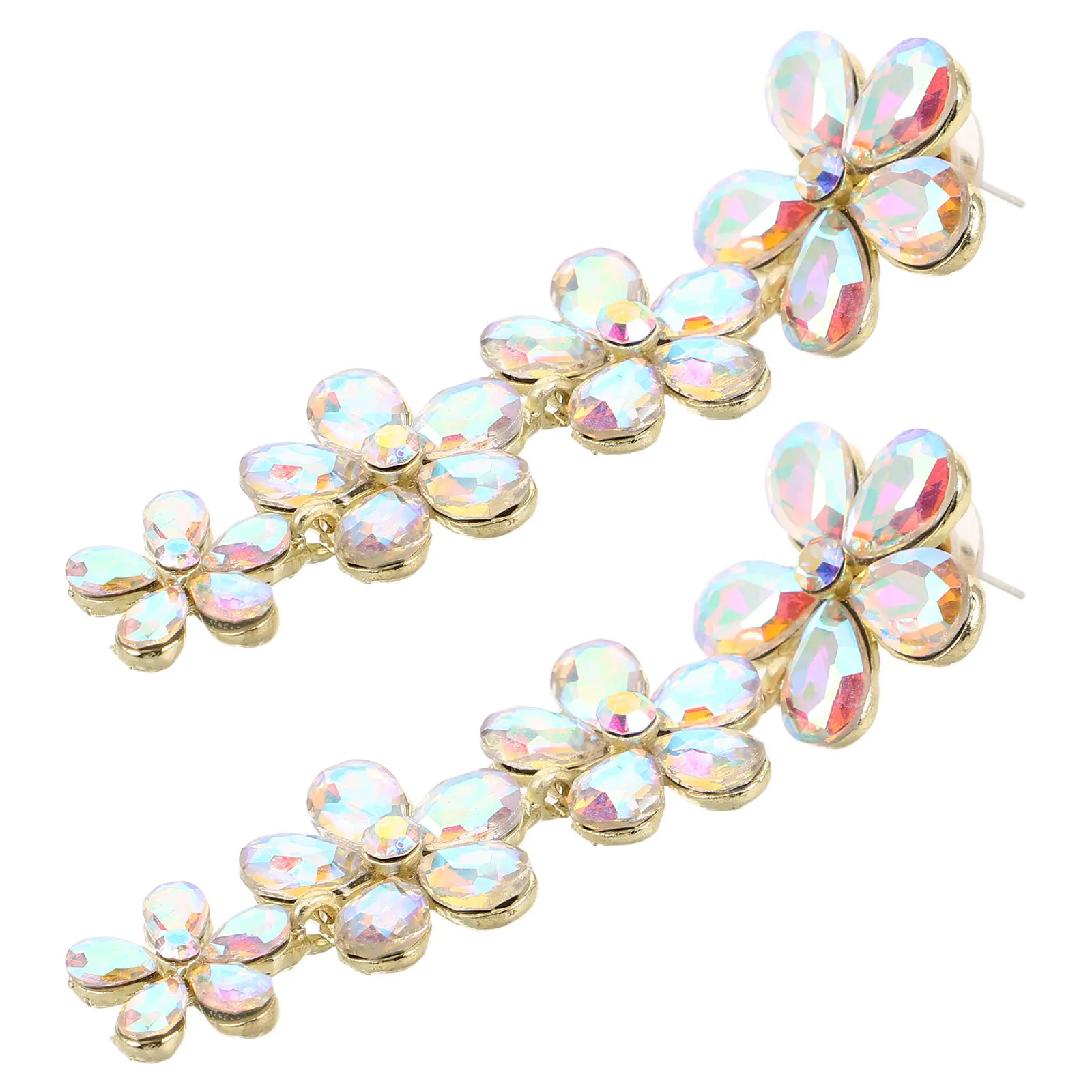 1 Pair Bridal Flower Dangle Earrings Long Drop Wedding Jewelry For Women Rhinestone Floral Statement Earrings Bride Party
1 Pair Bridal Flower Dangle Earrings Long Drop Wedding Jewelry For Women Rhinestone Floral Statement Earrings Bride Party
