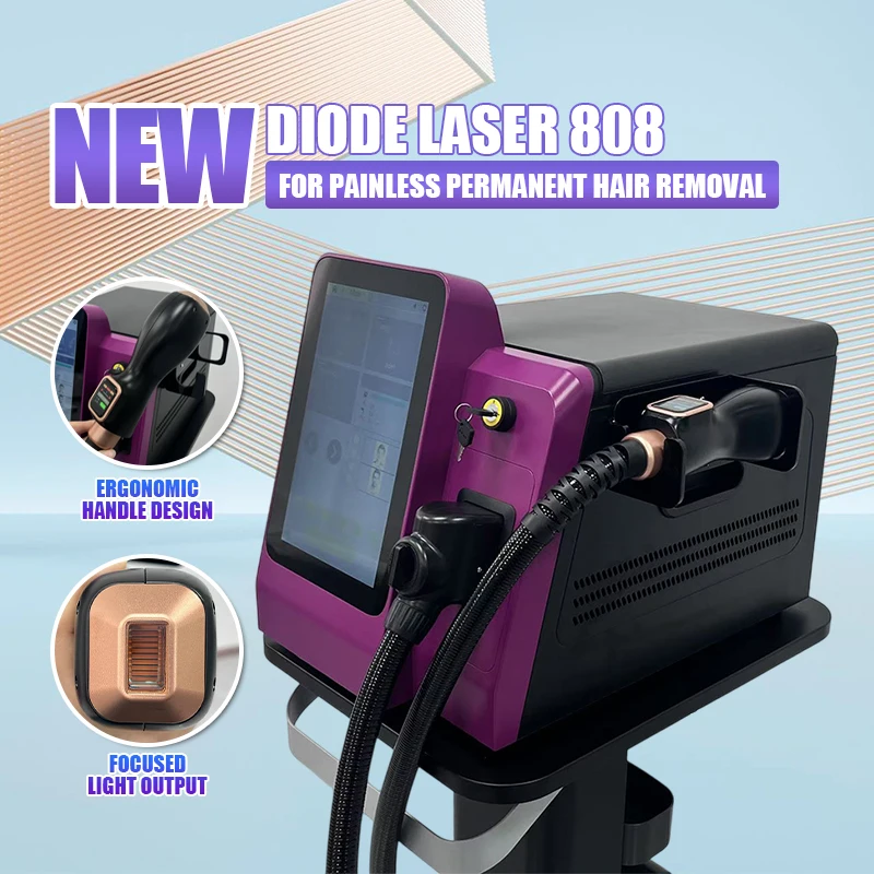 Laser Diode for Painless Permanent Hair Removal 755 808 1064 Trio Wavelength Ice Cooling Freezing Point SHR Depilation Device
Laser Diode for Painless Permanent Hair Removal 755 808 1064 Trio Wavelength Ice Cooling Freezing Point SHR Depilation Device