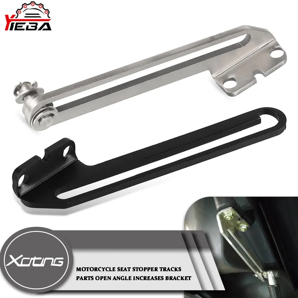 Motorbike Seat Stopper Tracks Parts Open Angle Increases Bracket For KYMCO Downtown 300i 350i XCITING 250 300 500 R250Fi 2018
Motorbike Seat Stopper Tracks Parts Open Angle Increases Bracket For KYMCO Downtown 300i 350i XCITING 250 300 500 R250Fi 2018