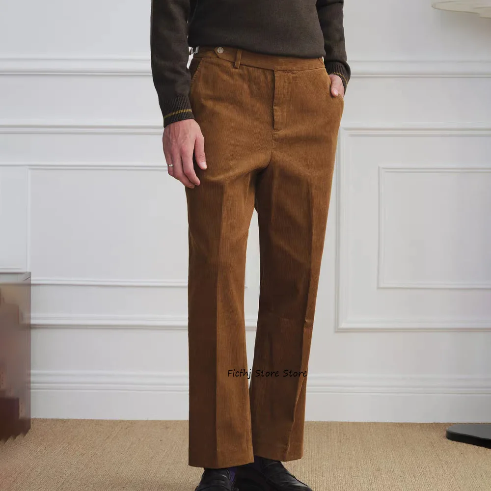 Business Casual Trouser for Man Trousers Straight-leg Pants Corduroy Fabric Classic Men's Pants Work Tailoring Clothing
Business Casual Trouser for Man Trousers Straight-leg Pants Corduroy Fabric Classic Men's Pants Work Tailoring Clothing