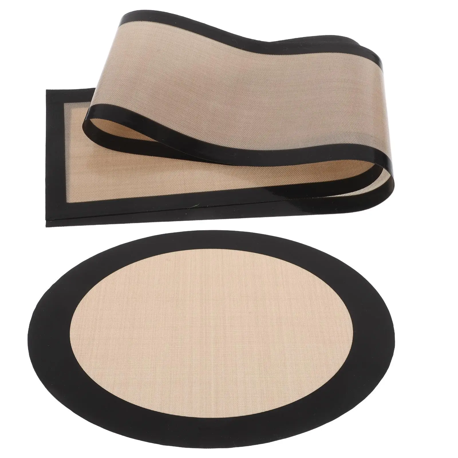 Baking Mat Silicone Bread Mats for High Temperature Resistance Black Round Making Tools
Baking Mat Silicone Bread Mats for High Temperature Resistance Black Round Making Tools