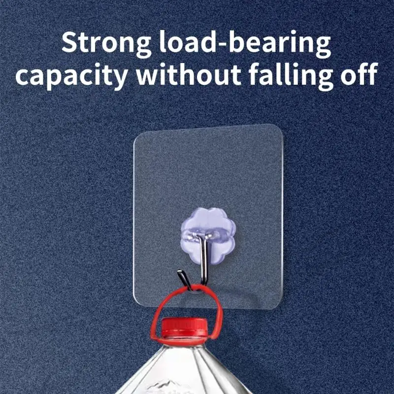 Seamless acrylic hooks protect walls with strong adhesion, suitable for hanging hats, clothes, and small items on walls
Seamless acrylic hooks protect walls with strong adhesion, suitable for hanging hats, clothes, and small items on walls