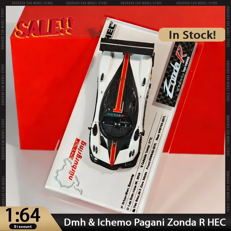 Новинка в наличии Dmh & Ichemo 1:64 Pagani Zonda R 2025 Hec Выставка Ограниченная серия Смола Литье под давлением Pagani Украшения Пользовательские игрушки для детей
Новинка в наличии Dmh & Ichemo 1:64 Pagani Zonda R 2025 Hec Выставка Ограниченная серия Смола Литье под давлением Pagani Украшения Пользовательские игрушки для детей