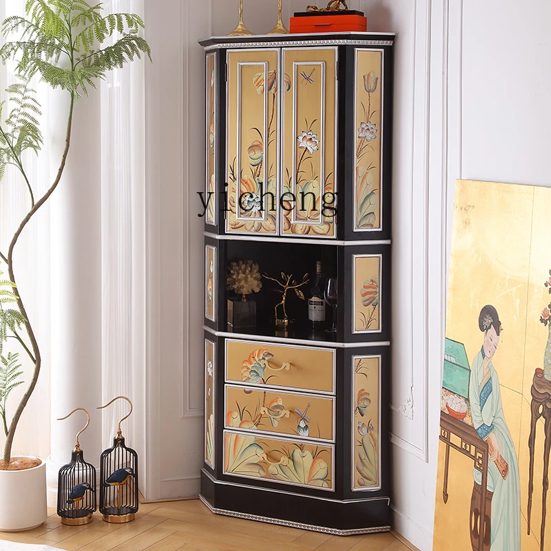 XX solid wood corner rack, living room corner cabinet, fan-shaped triangular cabinet, corner storage, small wine cabinet
XX solid wood corner rack, living room corner cabinet, fan-shaped triangular cabinet, corner storage, small wine cabinet