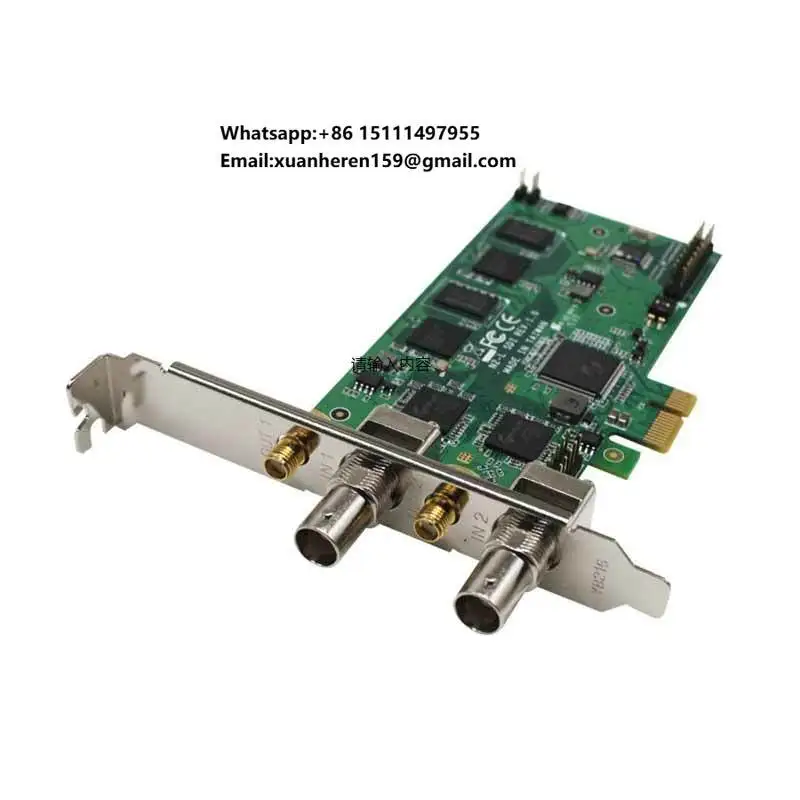 2channels 3G-SDI Video Capture Card with Loop Through 1080P60 PCIE SDK Support H264 for Video Streaming Game Capture
2channels 3G-SDI Video Capture Card with Loop Through 1080P60 PCIE SDK Support H264 for Video Streaming Game Capture