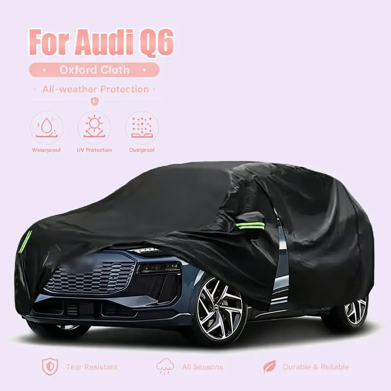 For Audi Q6 e-tron Full Car Cover Side Zipper Waterproof Dustproof Sun Protection Outdoor Exterior Accessories
For Audi Q6 e-tron Full Car Cover Side Zipper Waterproof Dustproof Sun Protection Outdoor Exterior Accessories