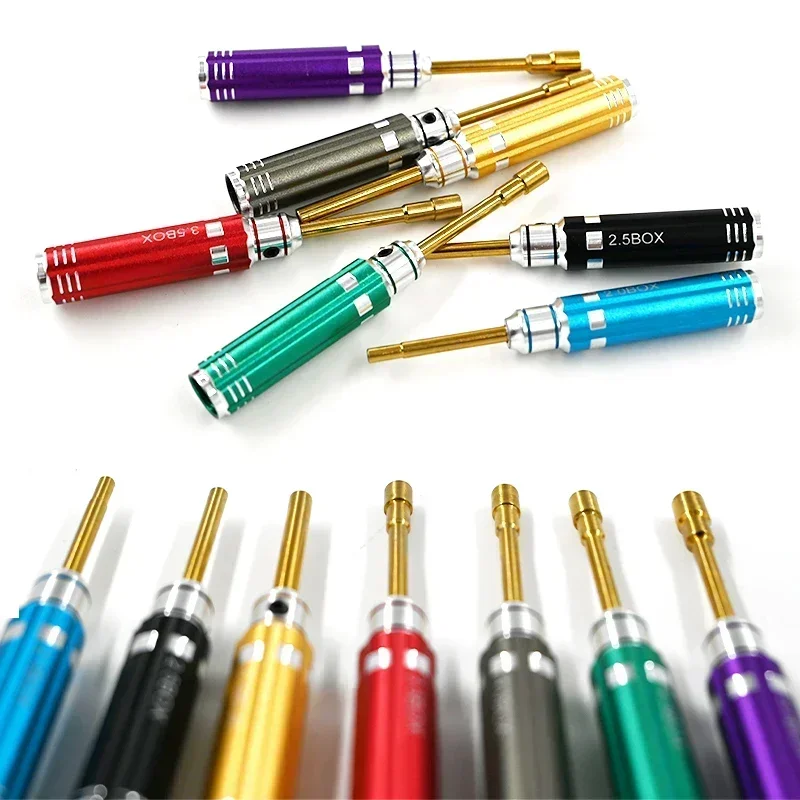 7Pcs Hex Nut Key Socket Screw Mini Driver Tool 2.0 2.5 3.0 3.5 4.0 4.5 5.0 Flat Head Wrench Screwdriver Repair Tool for RC Model
7Pcs Hex Nut Key Socket Screw Mini Driver Tool 2.0 2.5 3.0 3.5 4.0 4.5 5.0 Flat Head Wrench Screwdriver Repair Tool for RC Model