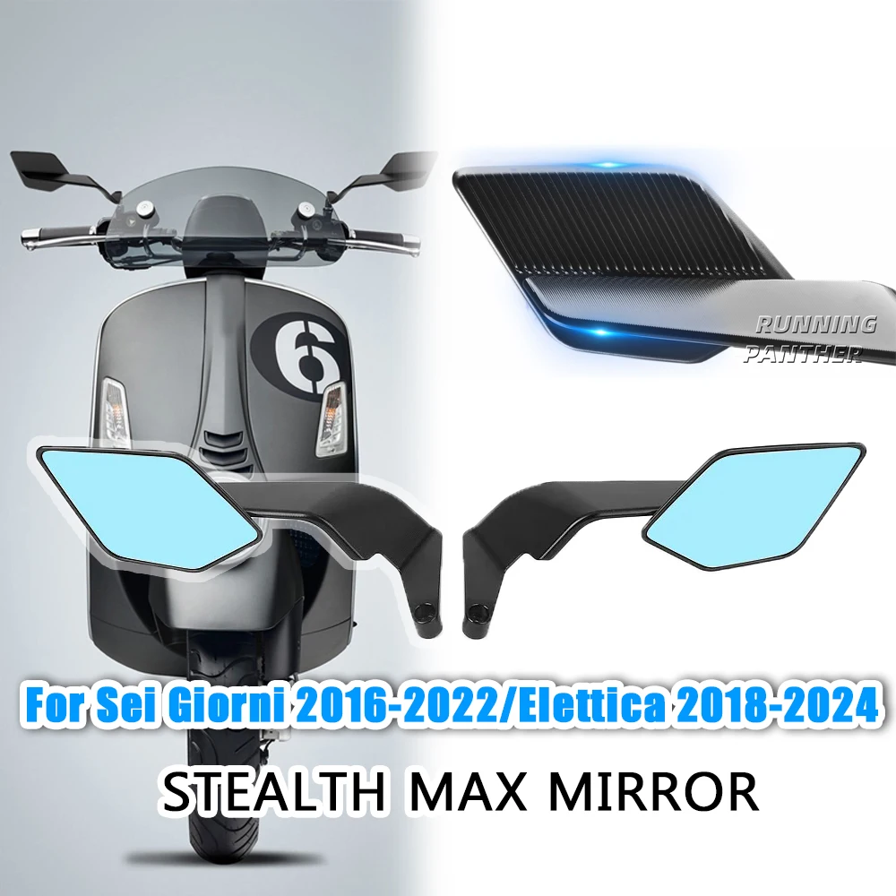 NEW Motorcycle Accessories 2023 2024 2021 For Vespa Sei Giorni 2016-2022 Elettica Rearview 2018-2024 Mirror Rear Side Mirrors
NEW Motorcycle Accessories 2023 2024 2021 For Vespa Sei Giorni 2016-2022 Elettica Rearview 2018-2024 Mirror Rear Side Mirrors