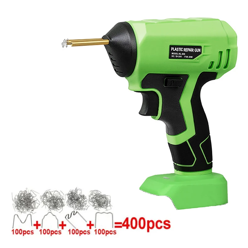 For Makita Battery Wireless Electric Plastics Welding Gun Car Body Panel Crack Repair Tool Welding Machine Hot Melt Stapler
For Makita Battery Wireless Electric Plastics Welding Gun Car Body Panel Crack Repair Tool Welding Machine Hot Melt Stapler