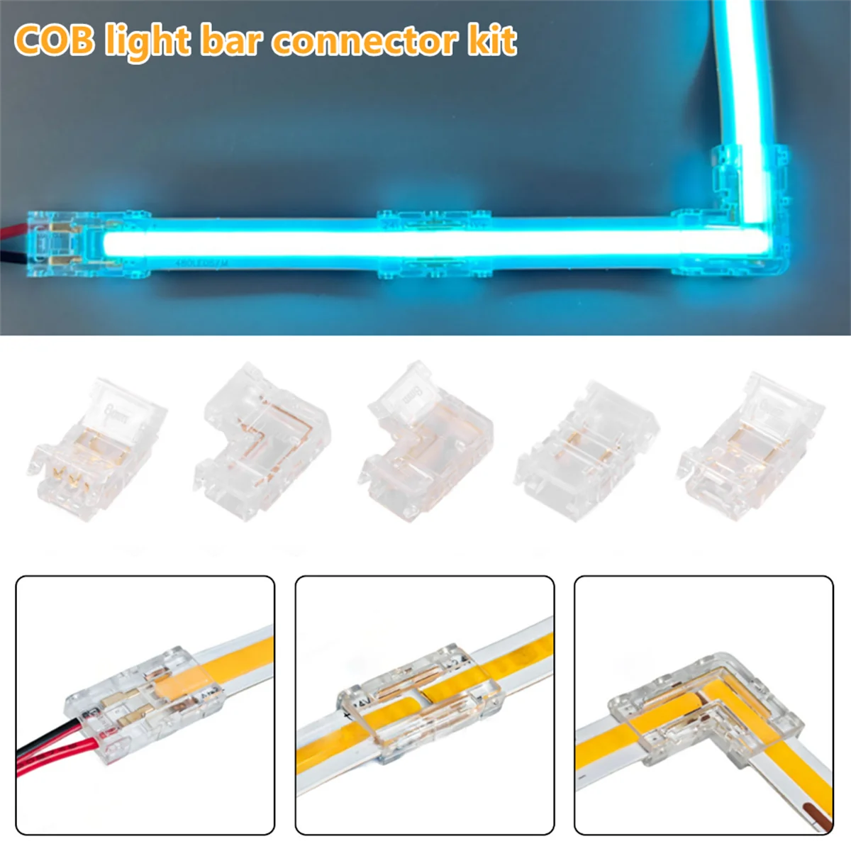 50 шт. COB светодиодный провод, разъем 8 мм, беспаечная мини-пряжка, FCOB RGB CCT, светодиодные ленты 2, 3-контактный разъем без темной площади
50 шт. COB светодиодный провод, разъем 8 мм, беспаечная мини-пряжка, FCOB RGB CCT, светодиодные ленты 2, 3-контактный разъем без темной площади