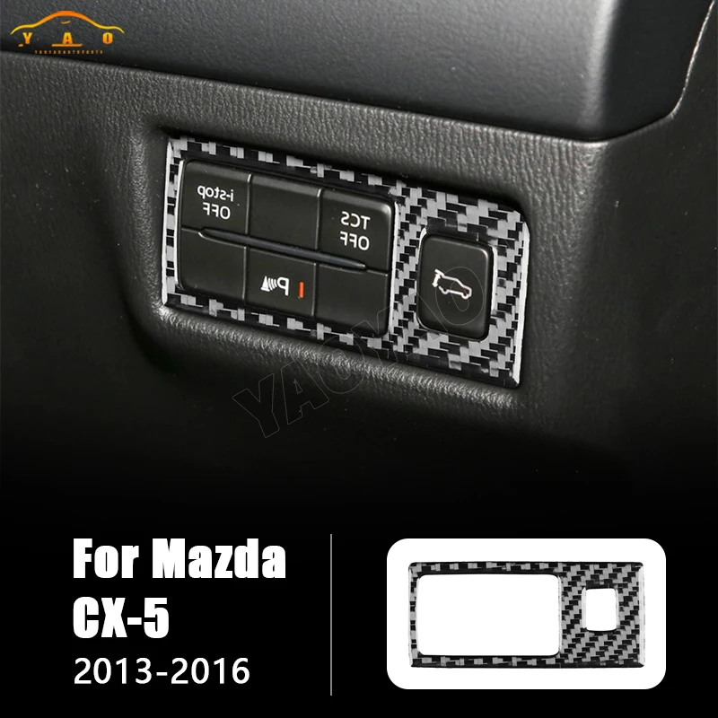 Carbon Fiber For Mazda CX5 2013 2014 2015 2016 Headlight Switch Frame Trim Sticker Car Interior Accessories
Carbon Fiber For Mazda CX5 2013 2014 2015 2016 Headlight Switch Frame Trim Sticker Car Interior Accessories