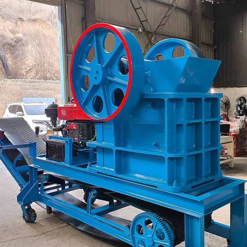 Pe250x400 Portable Diesel Jaw Crusher With Gearbox, Small Stone Crushing Equipment, Maximum Processing Capacity 20T/H
Pe250x400 Portable Diesel Jaw Crusher With Gearbox, Small Stone Crushing Equipment, Maximum Processing Capacity 20T/H