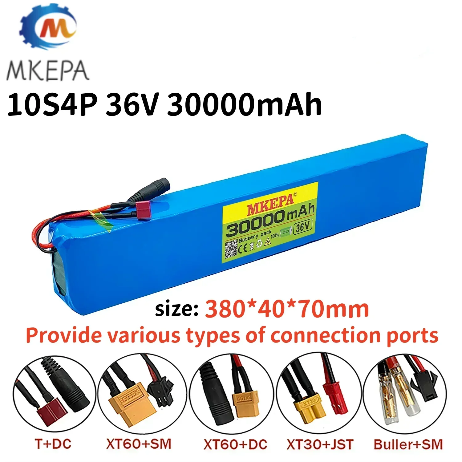 10S4P 36V 30000mAh Electric Scooter Lithium Battery 18650 battery pack 36V 30Ah Electric Scooter Electric Scooter Battery 36v
10S4P 36V 30000mAh Electric Scooter Lithium Battery 18650 battery pack 36V 30Ah Electric Scooter Electric Scooter Battery 36v