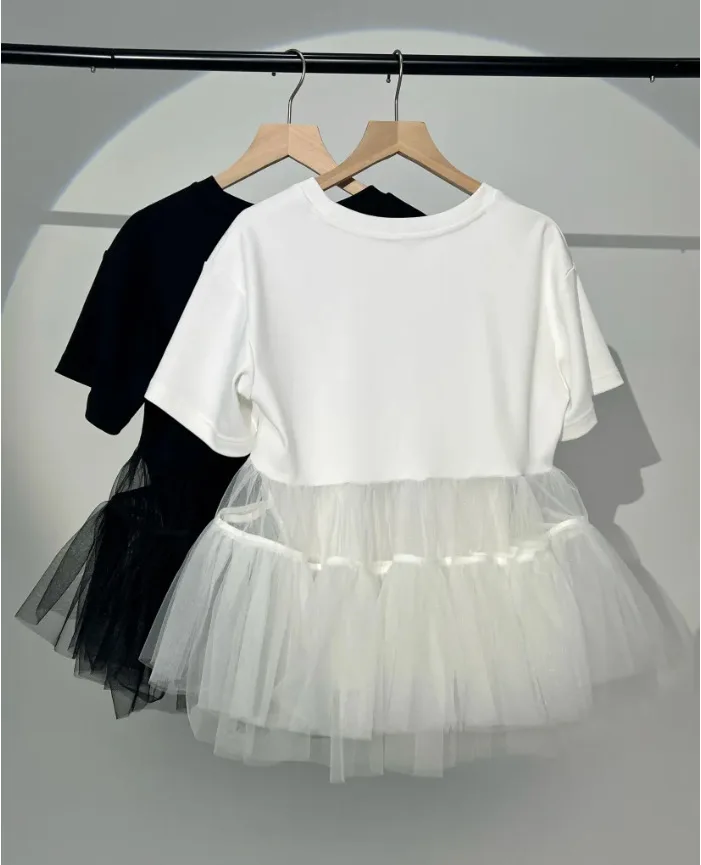 2025 Summer New Fashionable Versatile Round Neck Splicing Mesh Short Sleeved T-shirt for Women
2025 Summer New Fashionable Versatile Round Neck Splicing Mesh Short Sleeved T-shirt for Women