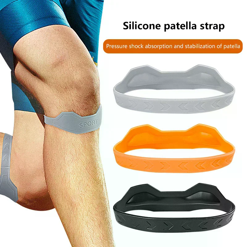 1Pcs Silicone Patella Tendon Knee Strap Highly Elastic Flexible Knee Support Fixed Protection For Patellar Stability
1Pcs Silicone Patella Tendon Knee Strap Highly Elastic Flexible Knee Support Fixed Protection For Patellar Stability