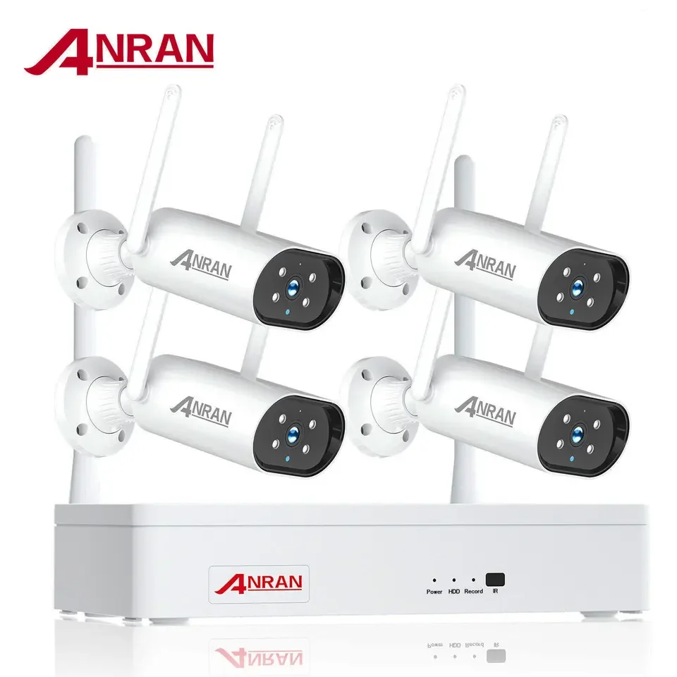 ANRAN 3MP Wireless CCTV Security IP Camera system P2P 1080P Indoor Outdoor 4ch Wifi NVR Kit
ANRAN 3MP Wireless CCTV Security IP Camera system P2P 1080P Indoor Outdoor 4ch Wifi NVR Kit