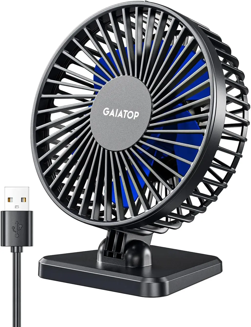 USB Desk Fan, Small But Powerful, Quiet 3 Speeds, Adjustable Mini Table Fan for Home Office Car Summer Travel, Blue
USB Desk Fan, Small But Powerful, Quiet 3 Speeds, Adjustable Mini Table Fan for Home Office Car Summer Travel, Blue