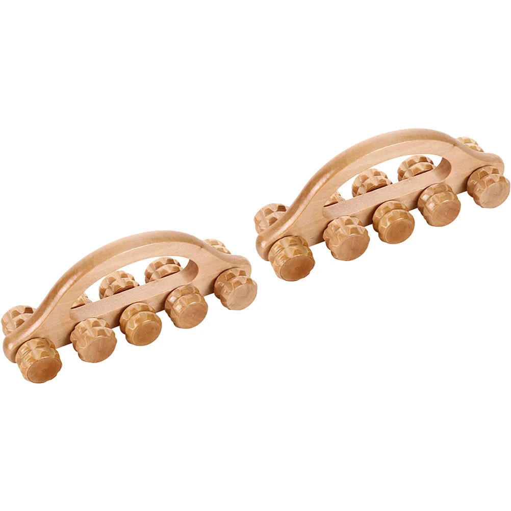 2Pcs Massage Wood Calf Roller Handheld Muscle Massager Body Thigh Arm Leg Cellulite Thigh Massager Tool Relaxation Aid
2Pcs Massage Wood Calf Roller Handheld Muscle Massager Body Thigh Arm Leg Cellulite Thigh Massager Tool Relaxation Aid