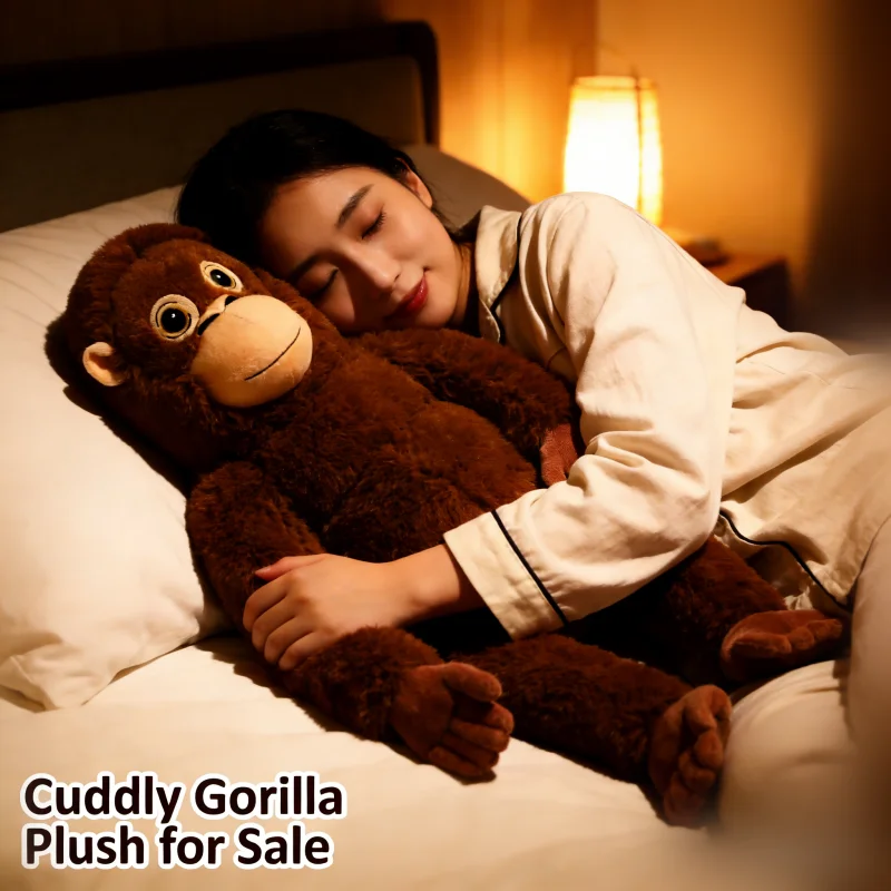 60cm Long Arm Monkey Orangutan Plush Decor Soft Fluffy Stuffed Animal Doll Perfect Birthday Holiday Gift For Kids Animal Lovers
60cm Long Arm Monkey Orangutan Plush Decor Soft Fluffy Stuffed Animal Doll Perfect Birthday Holiday Gift For Kids Animal Lovers