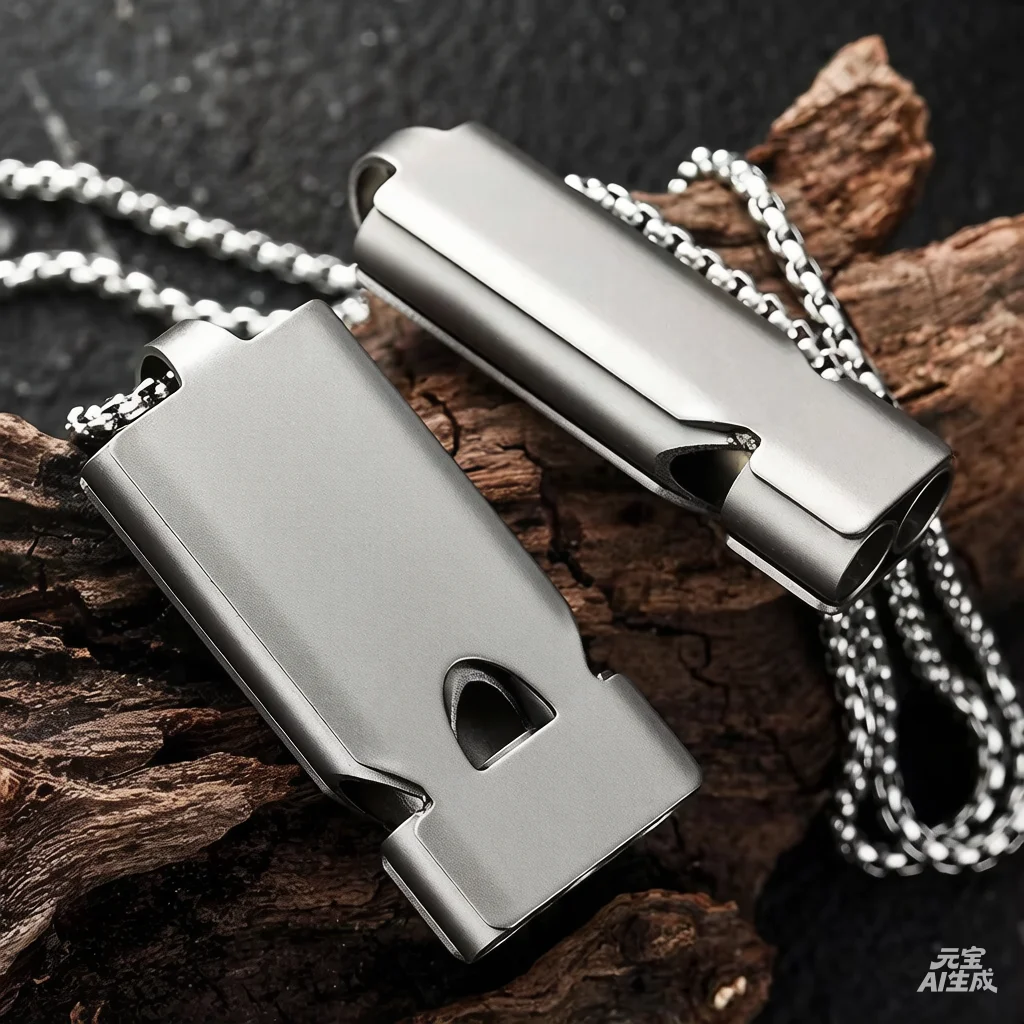 Keychain Pendant Titanium Alloy Whistle Whistle Outdoor Small Tool EDC Camping Hiking
Keychain Pendant Titanium Alloy Whistle Whistle Outdoor Small Tool EDC Camping Hiking