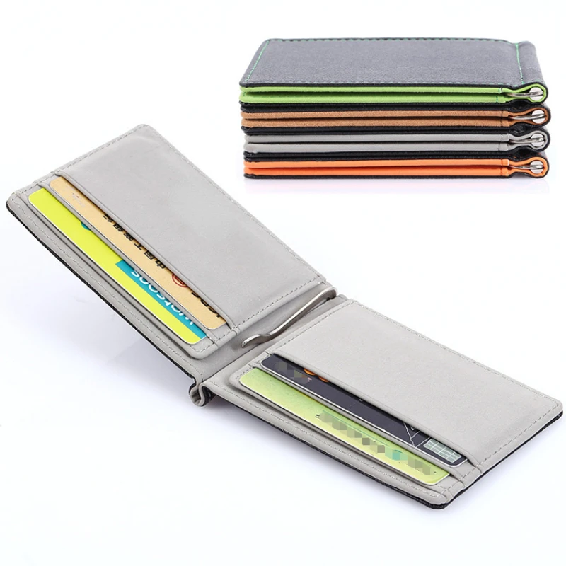 1Pcs Men's creative card bag fashion dollar clip money solid color bag wallet business card sleeve wholesale
1Pcs Men's creative card bag fashion dollar clip money solid color bag wallet business card sleeve wholesale