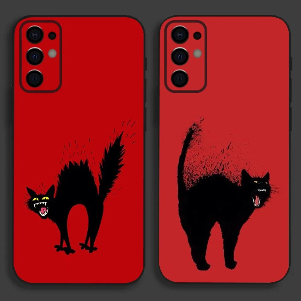 Black cat pattern Phone Case For Samsung S24,S21,S22,S23,S30,Ultra,S20,Plus,Fe,Lite,Note,10,9,5G Black Soft Cover
Black cat pattern Phone Case For Samsung S24,S21,S22,S23,S30,Ultra,S20,Plus,Fe,Lite,Note,10,9,5G Black Soft Cover
