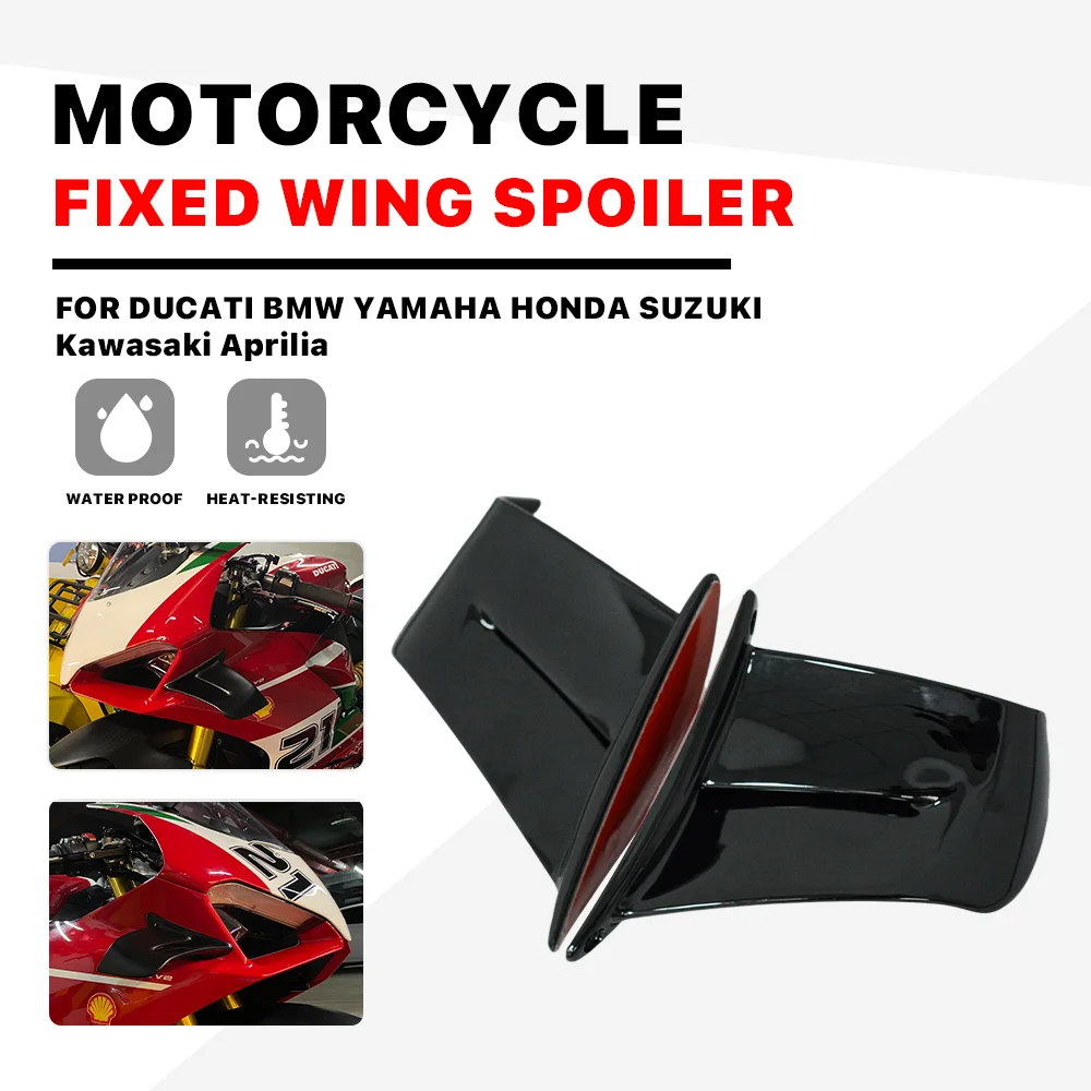Передние боковые крылышки мотоцикла для DUCATI BMW YAMAHA HONDA SUZUKI Kawasaki Aprilia, спойлерные панели, обтекатель, фиксированное крыло, маленькое крыло
Передние боковые крылышки мотоцикла для DUCATI BMW YAMAHA HONDA SUZUKI Kawasaki Aprilia, спойлерные панели, обтекатель, фиксированное крыло, маленькое крыло
