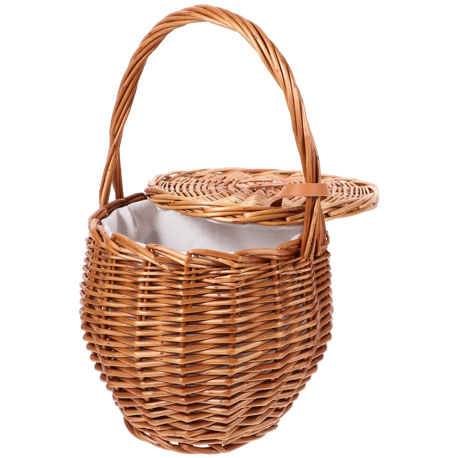 Wicker Flower Basket Handwoven Rustic Portable Storage Basket Picnic Fruit Vegetable Organizer Decorative Floral Holder
Wicker Flower Basket Handwoven Rustic Portable Storage Basket Picnic Fruit Vegetable Organizer Decorative Floral Holder