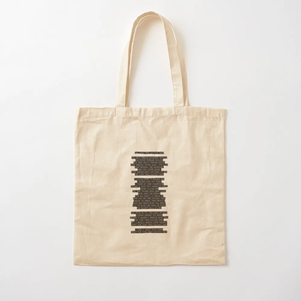 The View from Halfway Down Tote Bag Shopper handbag shopper bags for women tote bag canvas tote bags aesthetic Canvas Bag
The View from Halfway Down Tote Bag Shopper handbag shopper bags for women tote bag canvas tote bags aesthetic Canvas Bag