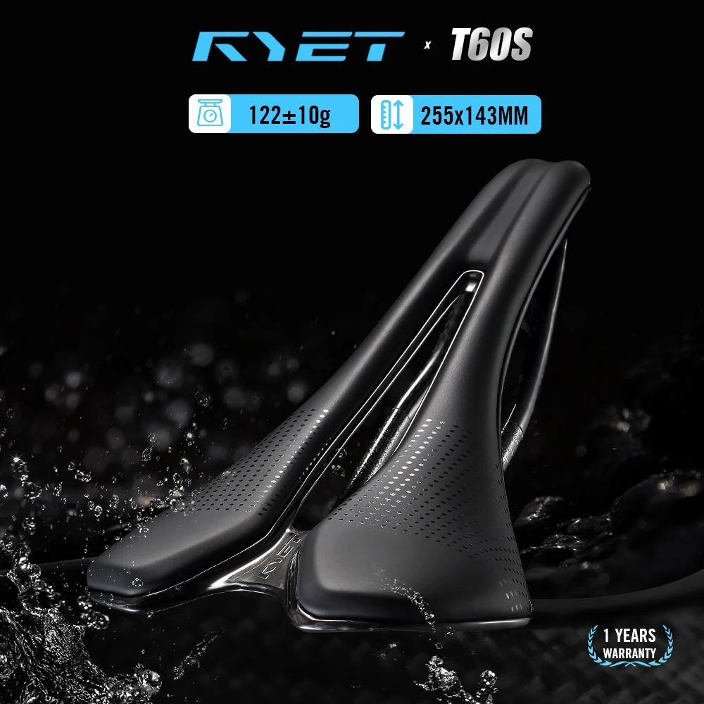 Карбоновое седло RYET 12K с 3D-печатью, 122 г, набивка из ЭВА, рельс 7x9 мм, 245x140 мм для триатлона, дорог, MTB, гравийных гонок
Карбоновое седло RYET 12K с 3D-печатью, 122 г, набивка из ЭВА, рельс 7x9 мм, 245x140 мм для триатлона, дорог, MTB, гравийных гонок
